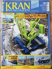 Kran Magazin Nr. 136, März 2021, Liebherr, Demag, Tadano, Terex, Manitowoc 