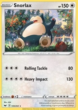 Pokémon relaxo ssh 140 - ssh-140, rare