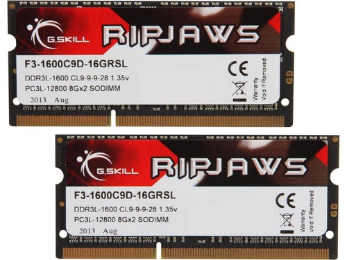 Gskill 1600c9d 16grsl - gskill, f3-1600c9d-16grsl