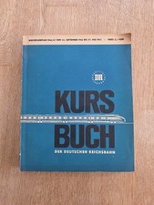 Kursbuch Winterfahrplan Deutsche Reichsbahn 1966 / 1967