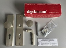 Dieckmann Schutzbeschlag F2 Haustür Türgriff+ Türknauf große Drückergarnitur NEU