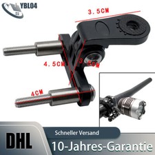 Fahrradlicht Halterung Fahrrad Lampenhalterung Vorbau für Rennräder Verstellbare