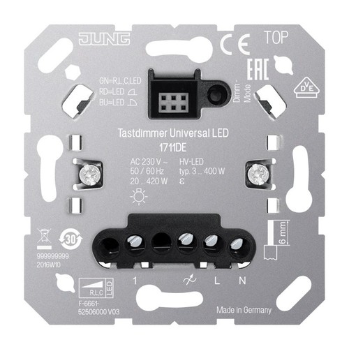 Jung led tastdimmer 1711 - jung,