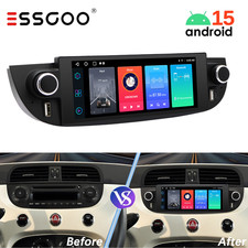 for 2007-2015 Fiat 500 Android