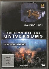 Geheimnisse des Universum - 2 DVDs - Raumsonden - Sonnenstürme -