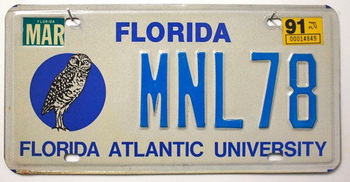 Florida nummernschild usa - florida,