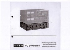 Uher Bedienungsanleitung user