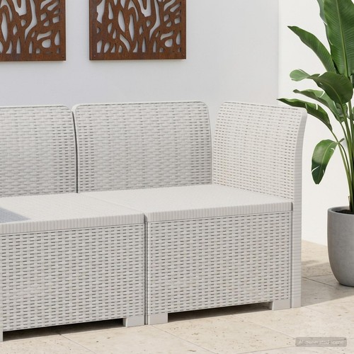 Sitzer gartensofa rattan - 1-sitzer,