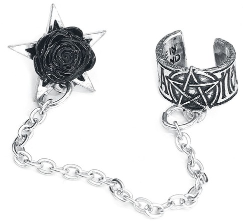 Alchemy gothic ohrklemme damen - ohrklemme,