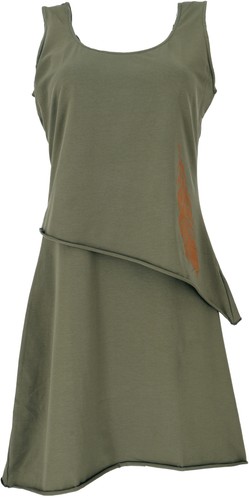 Minikleid aus bio baumwolle - aus, im