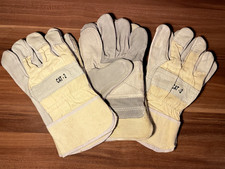 2-5 Paar Arbeitshandschuhe Garten Schweißerhandschuhe Gr.10 Rindspaltleder