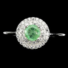 925 Sterlingsilber Ring Rund