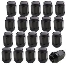 20 Radmuttern Schwarz M12 Kegel für Kia Hyundai Toyota Mazda Mitsubishi Nissan