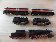 4x alte  Märklin Loks TM--CM--DA 800 + US New Haven