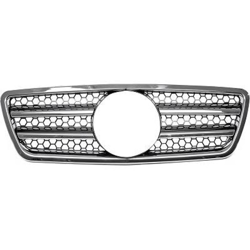 Kühlergrill chrom schwarz - kühlergrill, chrom/schwarz