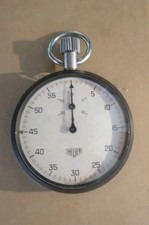 Vintage Heuer Stoppuhr Leonidas 7700 stop watch stopwatch Chronograph swiss made