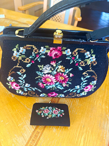 Retro vintage handtasche - vintage,