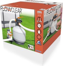 Bestway 58499 8.327 L/h Flowclear Sandfilteranlage Filterpumpe