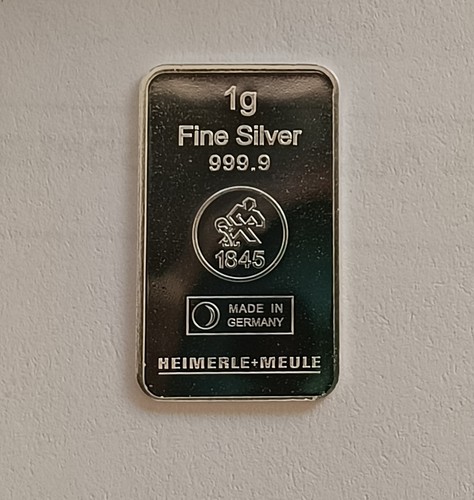 Silberbarren heimerle und - silberbarren,