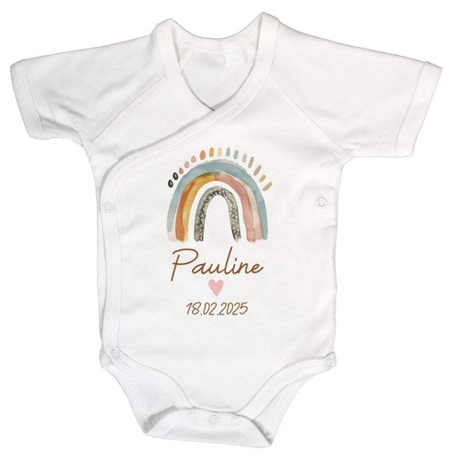 Baby body kurzarm mit name - baby,