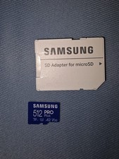 Samsung Pro Plus 512 GB microSD-Karte + SD-Adapter