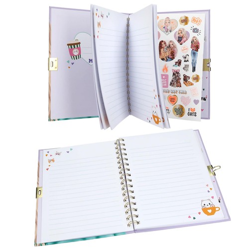 Tagebuch mit schloss 14292 - tagebuch,