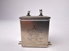 Vintage Siemens Elko 8uf 250V Kondensator neu High End Audio Klangfilm