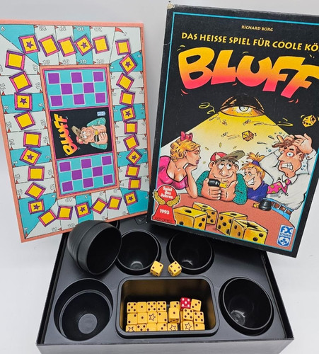 Bluff spiel des jahres - bluff, 1993