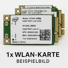 Intel Wireless WiFi Link 5100 512AN_MMW Mini PCI-E WLAN Netzwerkkarte 802.11abgn