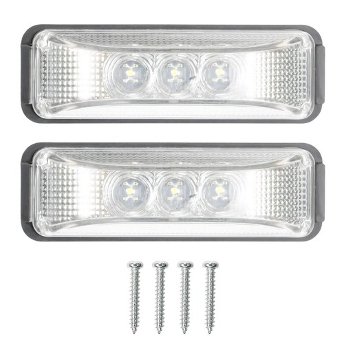 12v 24v weiß 3led - 2x,