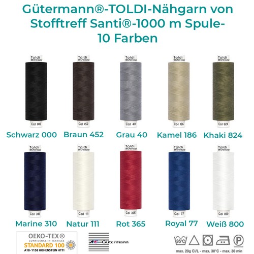 Gütermann toldi nähgarn 1000 - gütermann,