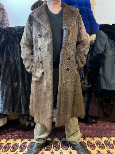 Pelzmantel herren nutria - herren,