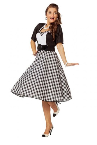 50er jahre kleid kostüm - 50er,