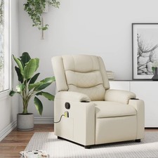 Sessel massagesessel creme - massagesessel,