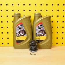Gilera Nexus 125 / 250 alle 06-13 Original Ölfilter Öl Agip eni i-Ride 5W-40 SP