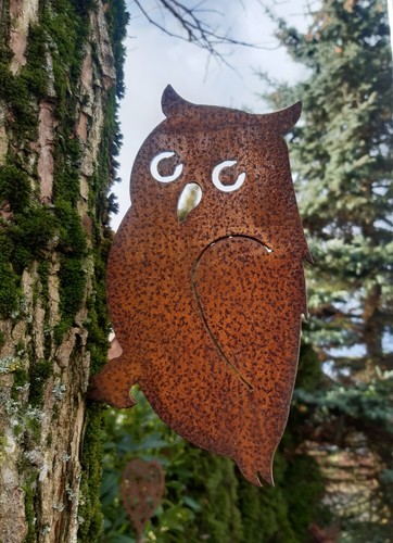 Gartenfigur eule zum - eule,