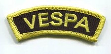 Vespa banner patch - (mbp, 202)