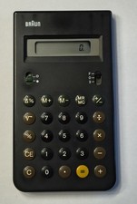 Braun 4993 Taschenrechner  aus