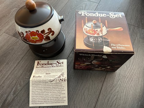 Vintage retro fondue - retro, fondue-set