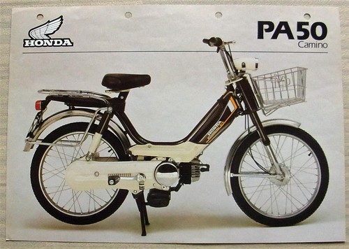 Honda pa50 camino - honda, motorrad
