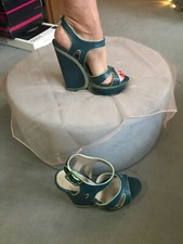 SMH Schuhe Wedges Keilabsatz