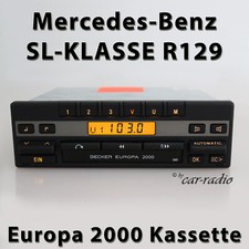 Becker Europa 2000 BE1100 Kassettenradio Mercedes R129 Radio W129 SL-Klasse DIN