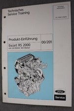 Ford Escort RS 2000 Technisches Training - Produkt-Einführung "Juni 1991"