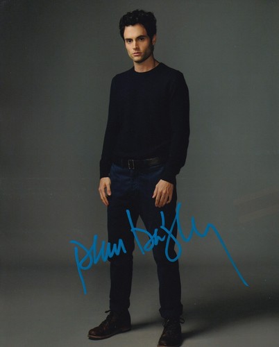 Penn badgley signed autogramm - penn,