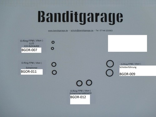 Vergaser ring dichtsatz - o-ring,