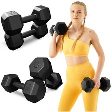 Hanteln Set Kurzhanteln 2er Set 10 kg (2x5 kg) Hanteln Dumbbell Set TREX SPORT