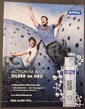 B71. Nivea for Men Werbeanzeige Werbung Reklame 2009