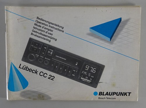 Bedienungsanleitung blaupunkt - bedienungsanleitung,