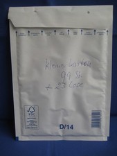122 Stück Luftpolster Versandtaschen D14, aussen 275x200mm