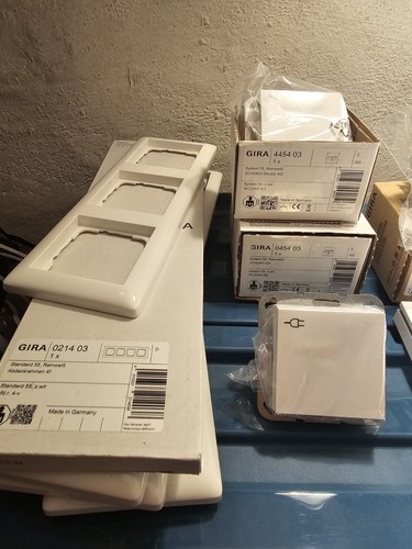 Gira paket schalter - paket, steckdosen